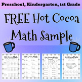 FREE Hot Chocolate Math Preschool Kindergarten counting Ho