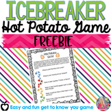 FREE Hot Potato Icebreaker activity