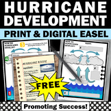 FREE How Does a Hurricane Form for Kids Diagram Conditions Needed 4th 5th Grade