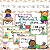 FREE How To Be a Good Writer Poster Set