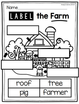 FREE How to Label the Dog - Kindergarten Writing Freebie Labeling