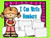 FREE I Can Trace and Write Numbers To 5, 10, 20, 30, 40, 5