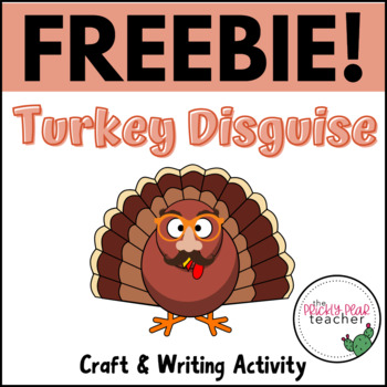 Preview of FREE! I'm NOT a Turkey! Turkey Disguise writing and craft activity