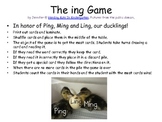 FREE -ING Word Game
