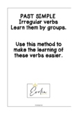 FREE| IRREGULAR VERBS DIVIDED BY GROUPS