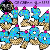 FREE Ice Cream Numbers (Creative Clips Clipart)