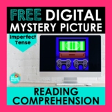 FREE Imperfect Reading Comprehension Digital Mystery Picture