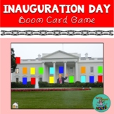 FREE! Inauguration Day Boom Card Game, speech therapy, pre