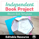 Independent Book Project Bloom Ball Editable Template - Ch