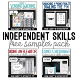 FREE Independent Skills - Boom Cards & Interactive PDF