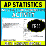 FREE Inference for Proportions Circuit Activity