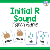 FREE Initial R Sound Articulation Match Game