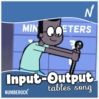 Preview of FREE Input Output Tables Song + Lyrics & Worksheet | 3rd-4th Grade Math Activity