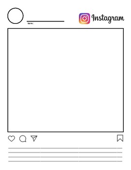 FREE Instagram Selfie Handout by Ymelda Salas | TPT