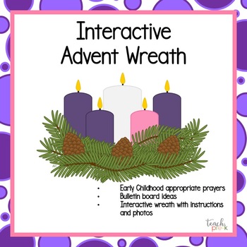 Preview of FREE Interactive Advent Wreath