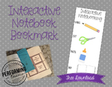 FREE Interactive Notebook Bookmark - Save your page!