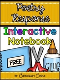 FREE Interactive Notebook: Poetry Response for 1st and 2nd Grade 