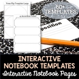 FREE - Interactive Notebook Templates - Blank!
