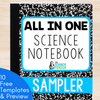 Preview of FREE Interactive Science Notebook Sample | 3rd 4th 5th Grade