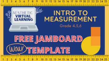 Preview of FREE Jamboard/Slides Template PNG - Introduction to Measurement & Metric System