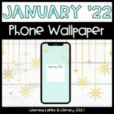 FREE January 2022 Wallpaper Background New Year Winter Pho