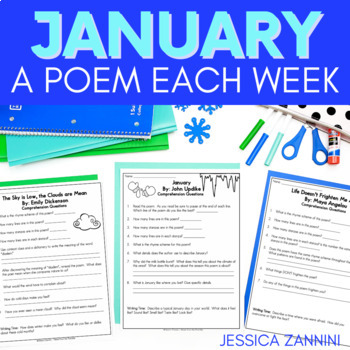Preview of January A Poem Each Week