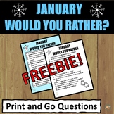 FREE January Would You Rather Questions