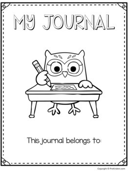 FREE Journal Covers by Karen Cox - PreKinders | Teachers Pay Teachers