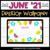 FREE Wallpaper Background June 2021 Desktop Calendar June 