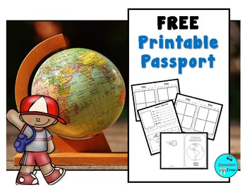 Preview of FREE KIDS PASSPORT