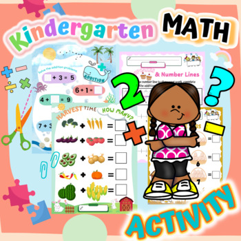 Preview of FREE!! Addition Worksheets (up to 20) | Preschool, PreK, Kindergarten Math