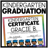 FREE Kindergarten Graduation Certificates