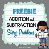 Story Problems for FREE {FREE Story Problems for Kindergarten!}