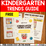 FREE End of the Year Kindergarten Activities Trends Guide 