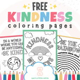 FREE Kindness Coloring Pages (10 Printable Easy to Color P