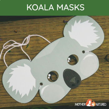 Preview of FREE Koala Mask | Koala Pretend Play | Australian Animal Masks