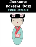 FREE Kokeshi doll clipart