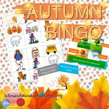 Preview of FREE LESSON: Autumn Bingo