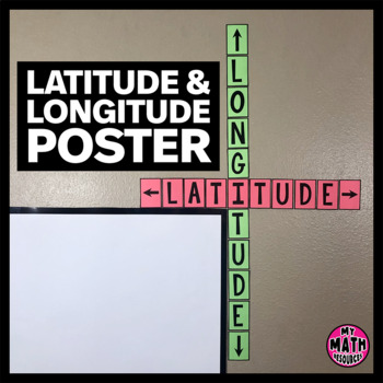 Preview of FREE Latitude & Longitude Poster - Classroom Decor
