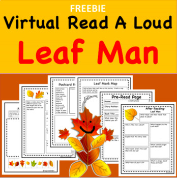 Preview of FREE Leaf Man Story Activity Pack Fall Worksheets