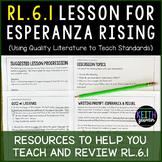 FREE Lesson Pack: Teach RL.6.1 With Esperanza Rising