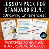 FREE 4th Grade Lesson Pack for RI.4.1 (Drawing Inferences)