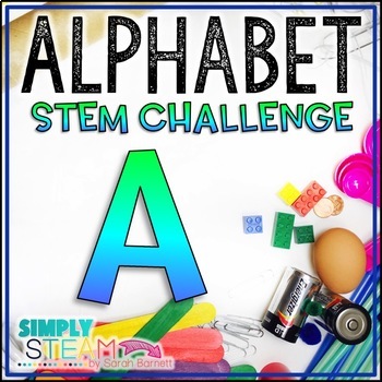 Preview of FREE Letter A STEM Challenge | Letter A Activity