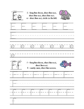 FREE Letter Formation Writing Practice (with sayings) by Simple Soul
