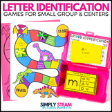 FREE Letter Identification Games for Kindergarten Centers