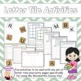 FREE Letter Tiles Activities