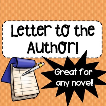 letter to the author assignment