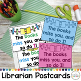 FREE Librarian Miss You Postcards 