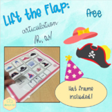 FREE Lift the Flap - Articulation: H, W