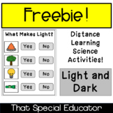 FREE Light and Dark Science - Distance Learning - Google Drive